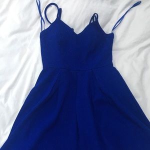 Electric Blue Party Dress